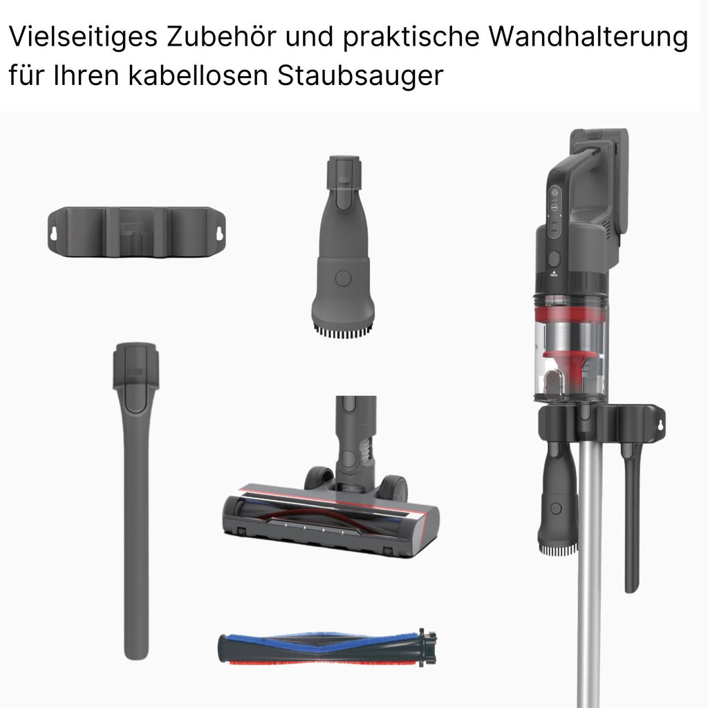 KB Elements Hand-und Stielstaubsauger Kabelloser Staubsauger, Akku Staubsauger
