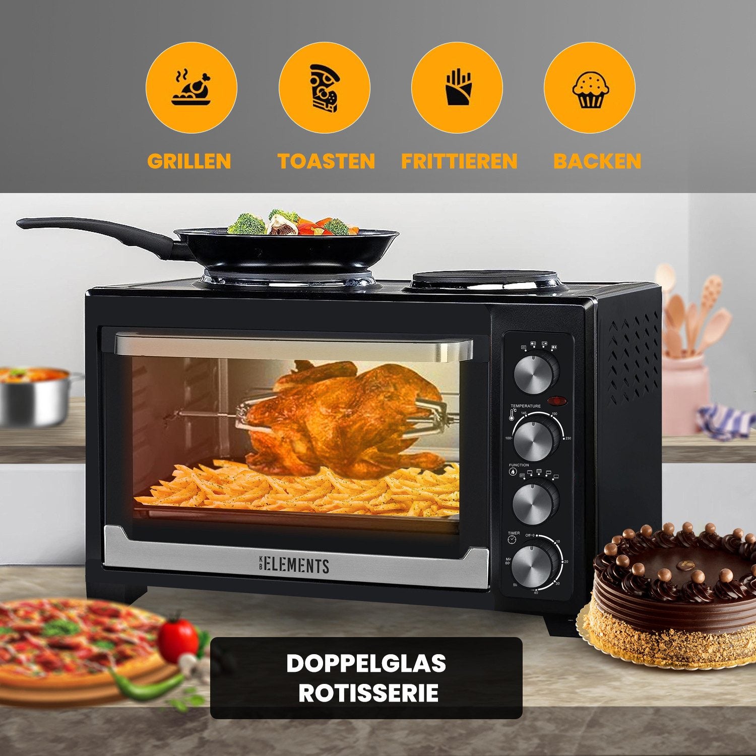 KB Elements Minibackofen ELK45V2