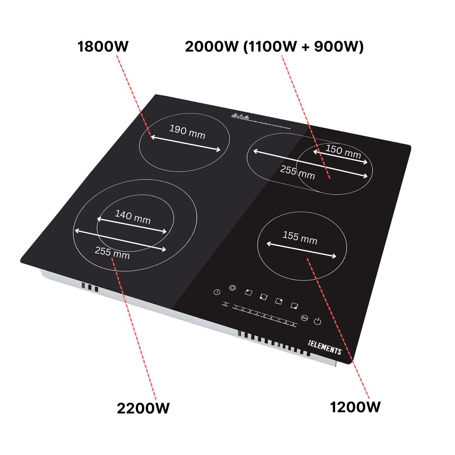 KB Elements Premium Elektro-Kochfeld ELK107PR