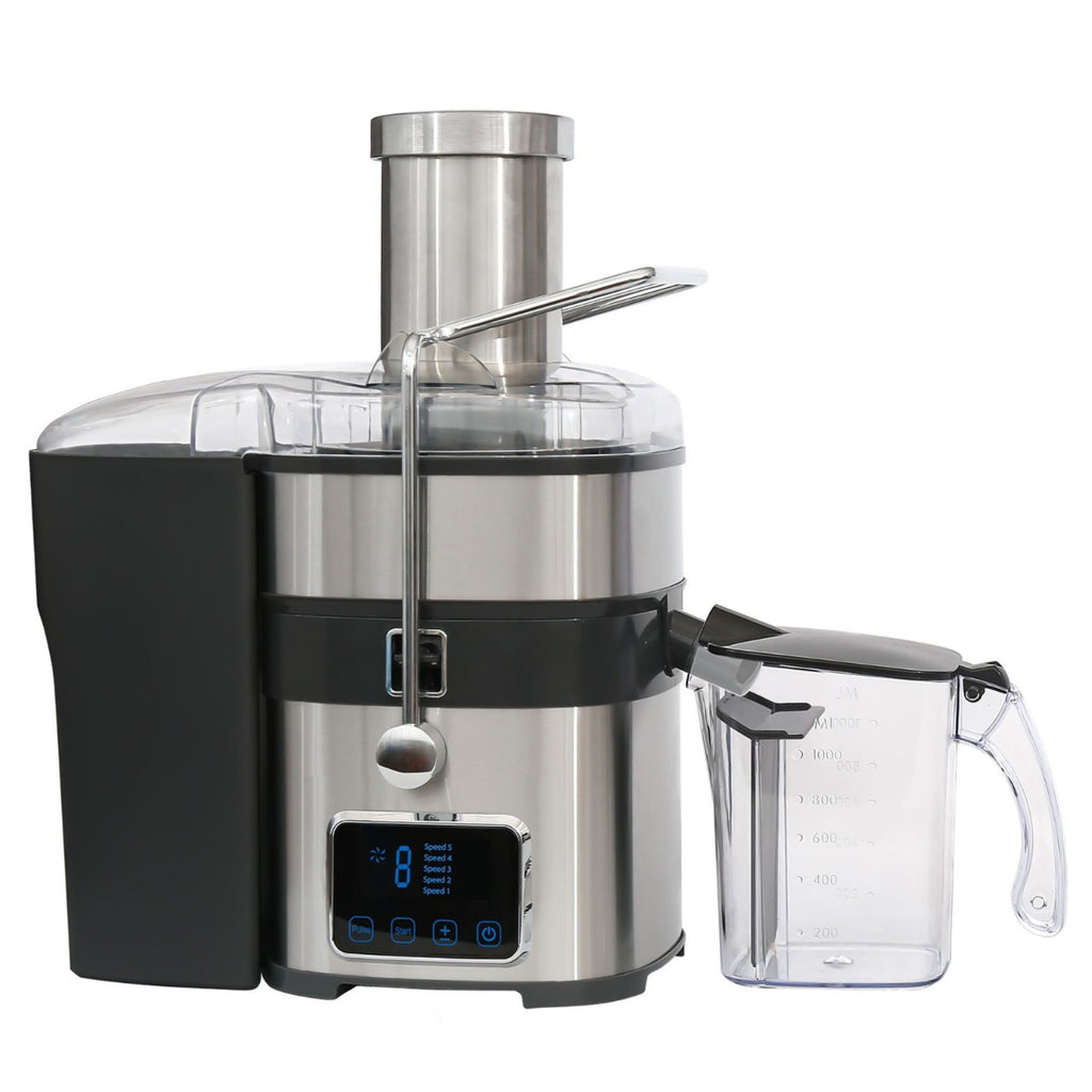 KB ELEMENTS Edelstahl Entsafter, 800 Watt Voll Kupfer Motor, Touch Display