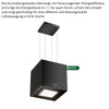 Baffle Fettfilter freihängende Glashaube – spülmaschinengeeignet einfache Reinigung KB ELEMENTS