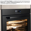 Full Touch Display Bedienung Einbaubackofen ELK90DV1 90 cm – intuitive Steuerung KB ELEMENTS