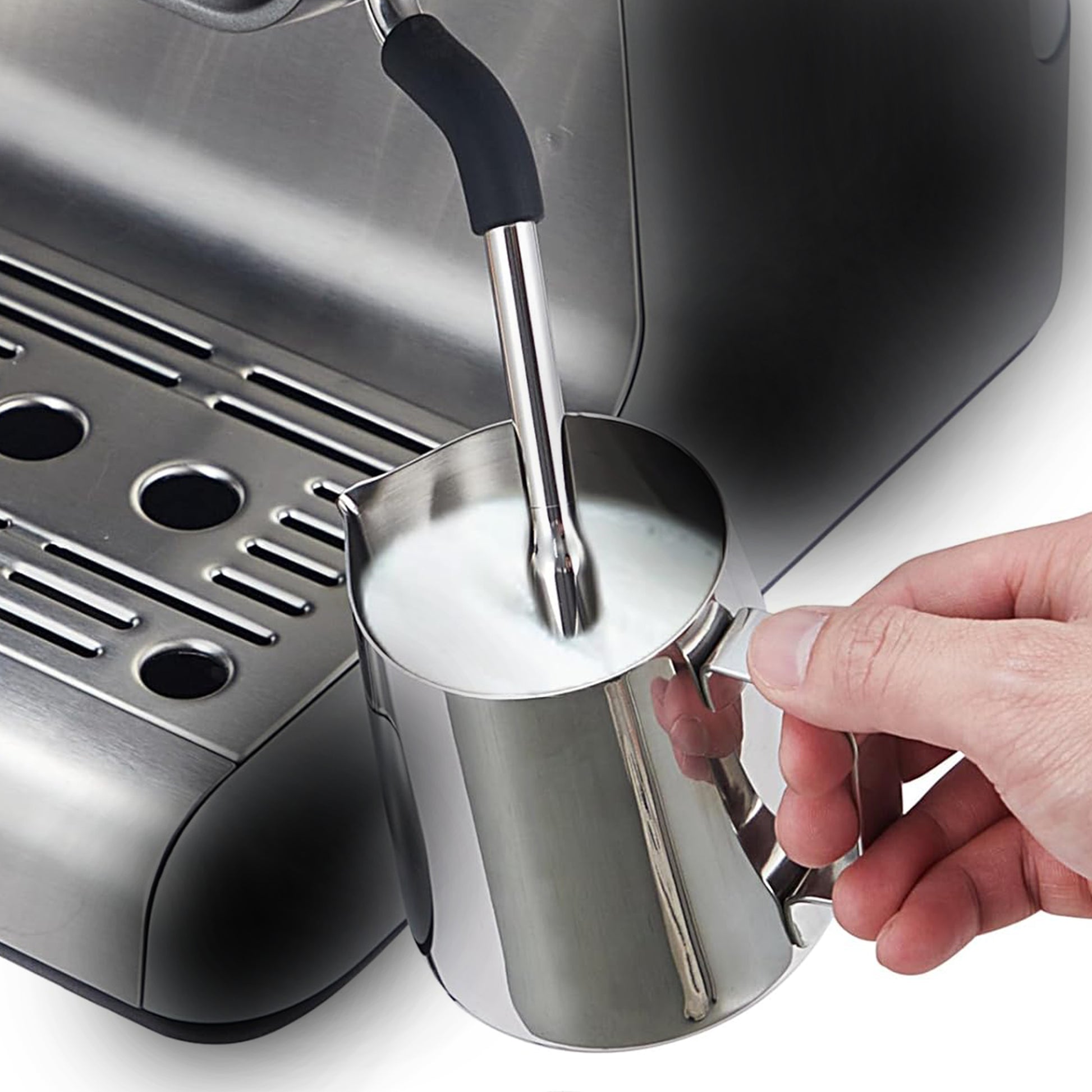 KB-ELEMENTS Espressomaschine mit 20-bar Hochdruck ELK201CS