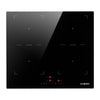 Induktionskochfeld 60 cm Schwarz KB ELEMENTS – 4 Zonen 2 Flexzonen 7200 W Direktanschluss