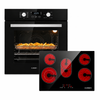 KB ELEMENTS Herdset 2-teilig – Einbaubackofen ELK75EV2P und Glaskeramikkochfeld ELK77CR1 77 cm