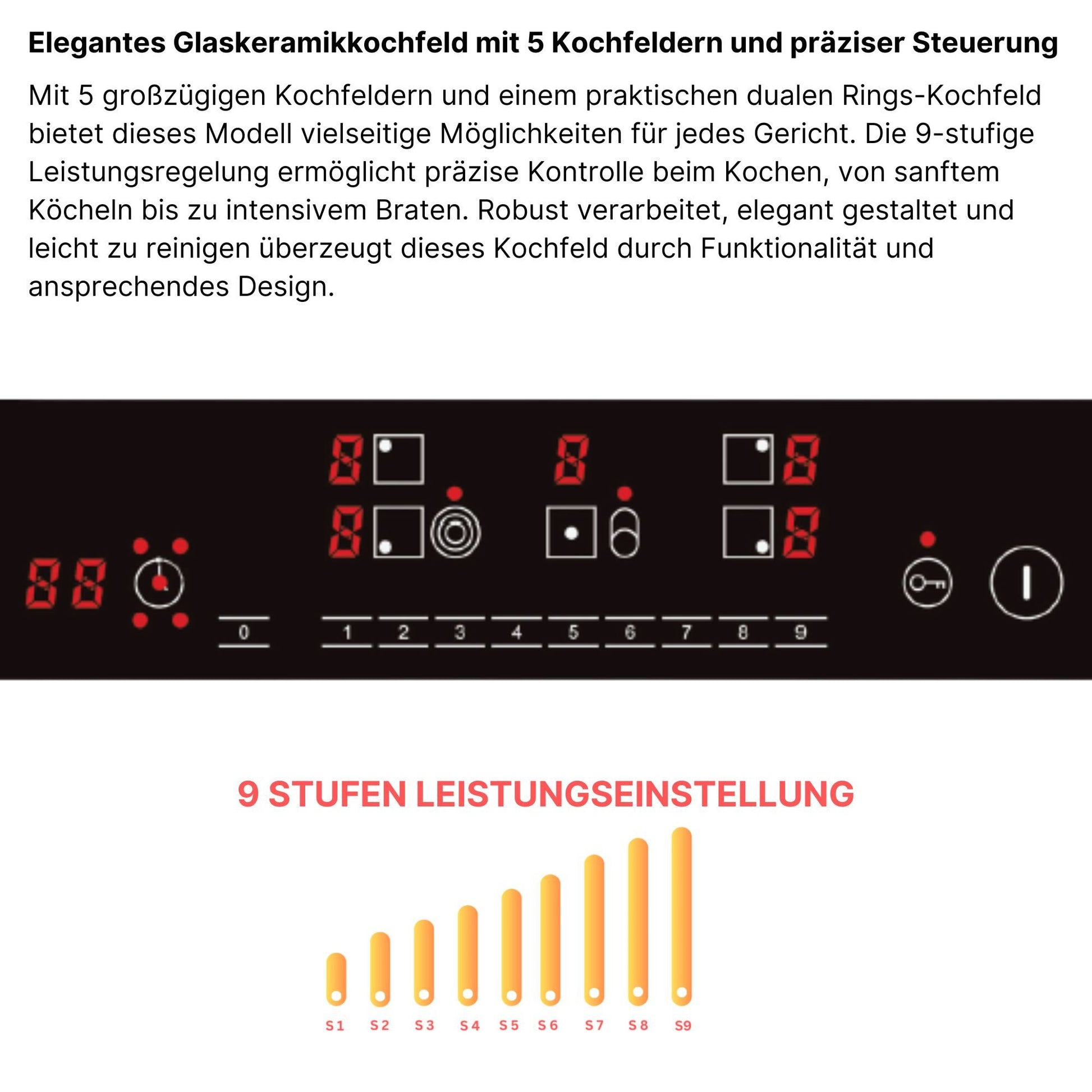 KB Elements Premium Elektro-Kochfeld ELK109PR