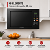 Einbau-Mikrowelle ELK25MB1 Einbaubreite 60 cm Abmessungen KB ELEMENTS