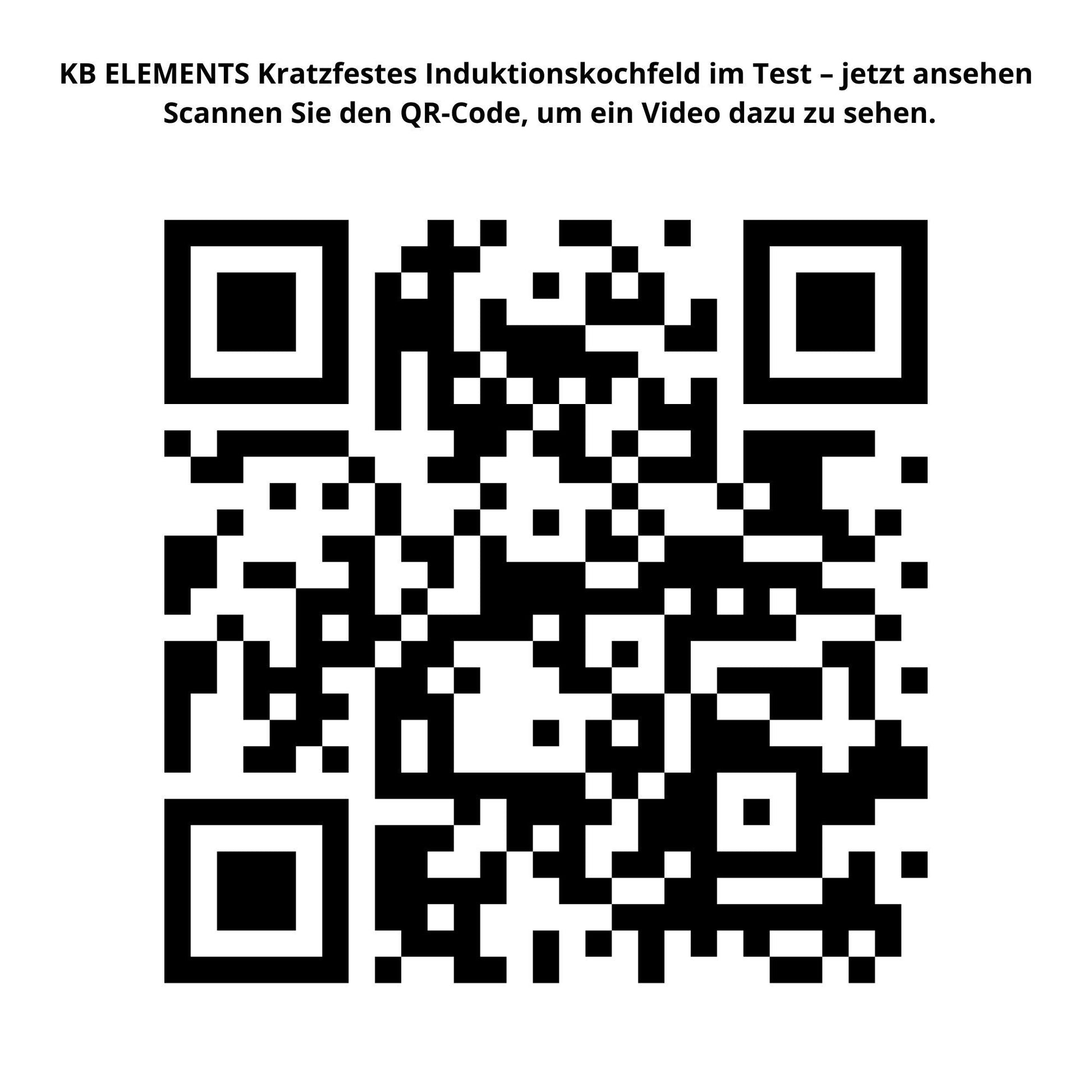 KB ELEMENTS ELK111AS Induktionskochfeld (59 cm breit, 4 Kochfelder