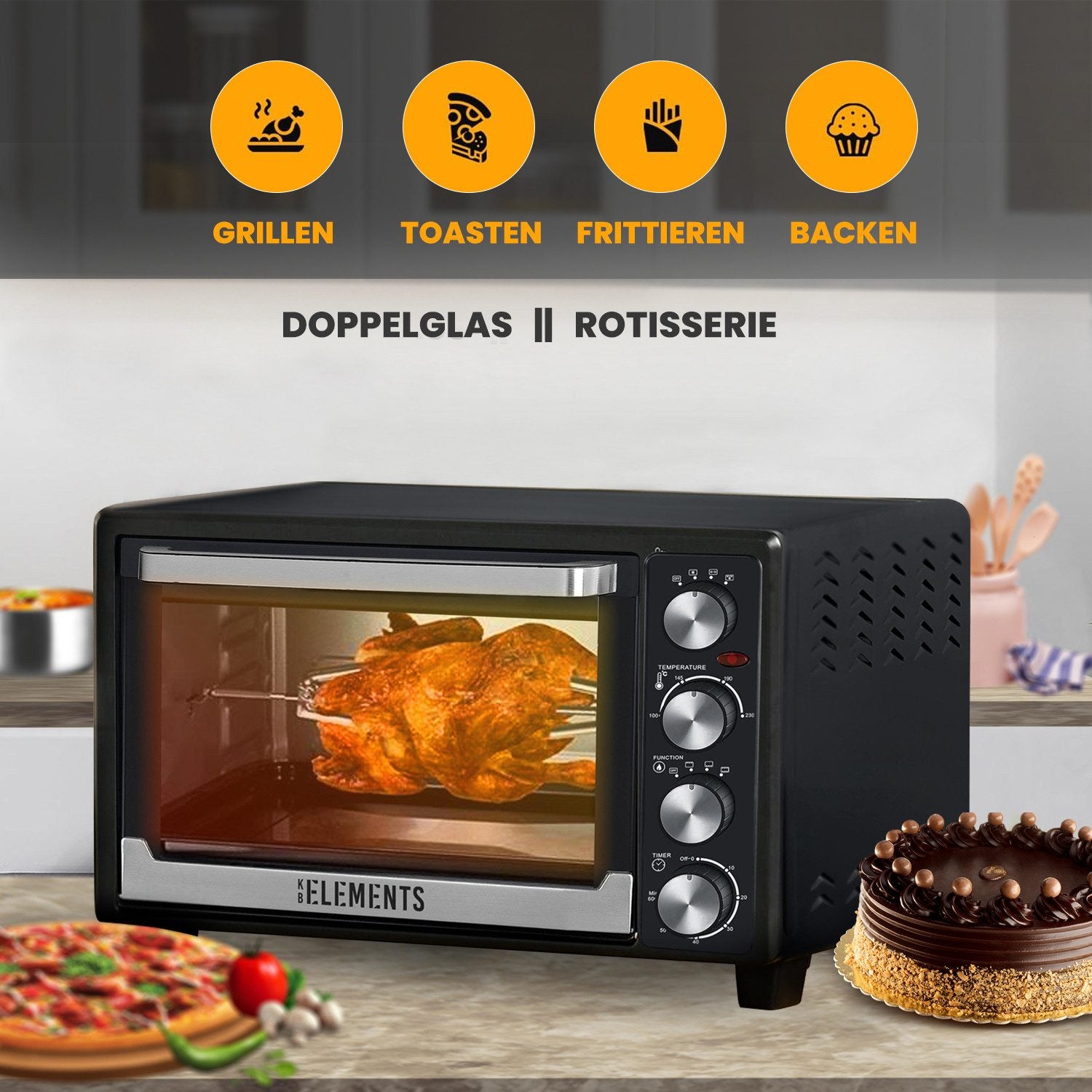 KB ELEMENTS Minibackofen ELK45V1