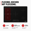 Flexzone kombinierbar Induktionskochfeld ELK105PF 77 cm – große Töpfe Bräter KB ELEMENTS