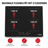 7400 W Leistung Induktionskochfeld – KB ELEMENTS Herdset ELK111AS