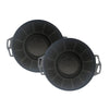 KB ELEMENTS Aktivkohlefilter-Set mit 2 Stück für Dunstabzugshaube ELK150H60 und ELK151H80