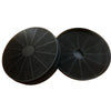 KB ELEMENTS Aktivkohlefilter-Set mit 2 Stück für Dunstabzugshaube ELK60PR1 ELK60PR2 ELK60AB1 ELK26BS1 ELK26BR1