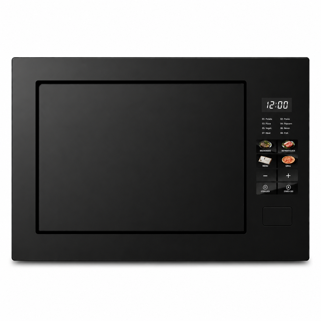 Einbau-Mikrowelle ELK25MB1 25 Liter Grill Schwarz KB ELEMENTS