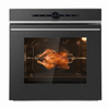 Einbaubackofen 60 cm Dunkelgrau KB ELEMENTS ELK60TM1 – Rotisserie Air Fry TFT-Display 15 Funktionen A+