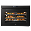 Einbaubackofen 90 cm Schwarz KB ELEMENTS ELK90DV1 – Air Fry Rotisserie Full Touch Display 125 Liter A+