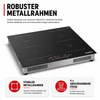 Edelstahl-Metallrahmen AntiScratch Induktionskochfeld ELK111AS hochwertiges Design KB ELEMENTS