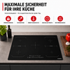 Sicherheitsfunktionen Induktionskochfeld 90 cm – Kindersicherung Überhitzungsschutz Abschaltautomatik KB ELEMENTS ELK106PF