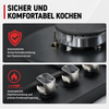Drehknopf-Steuerung Gaskochfeld 76 cm – KB ELEMENTS Herdset ELK76GH1