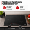 Timer Funktion Induktionskochfeld ELK105PF 0-99 Minuten pro Zone KB ELEMENTS