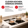 Warmhaltefunktion Niederleistung Induktionskochfeld ELK60PB1 KB ELEMENTS Herdset